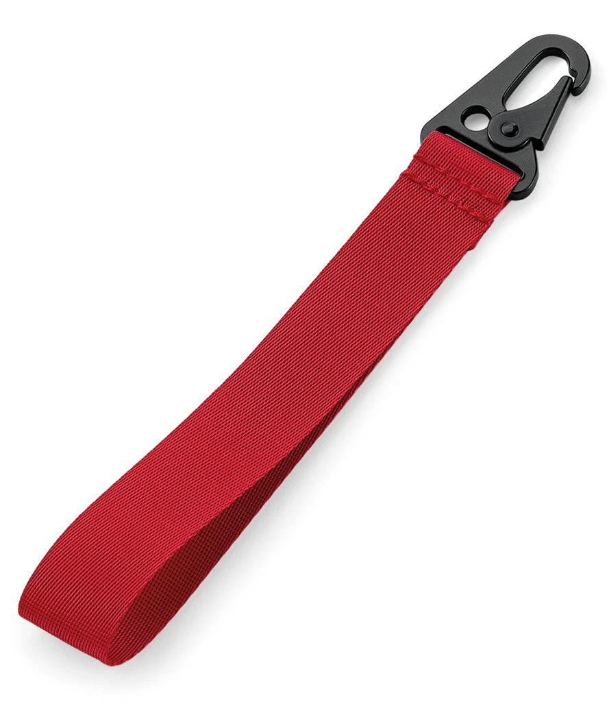 BagBase Brandable Key Clip — Red