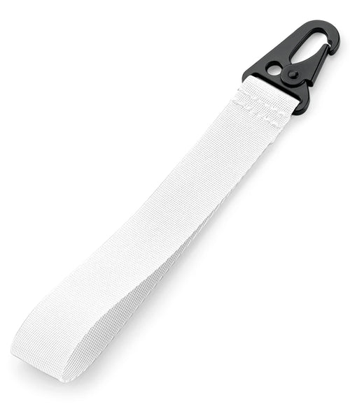 BagBase Brandable Key Clip — White