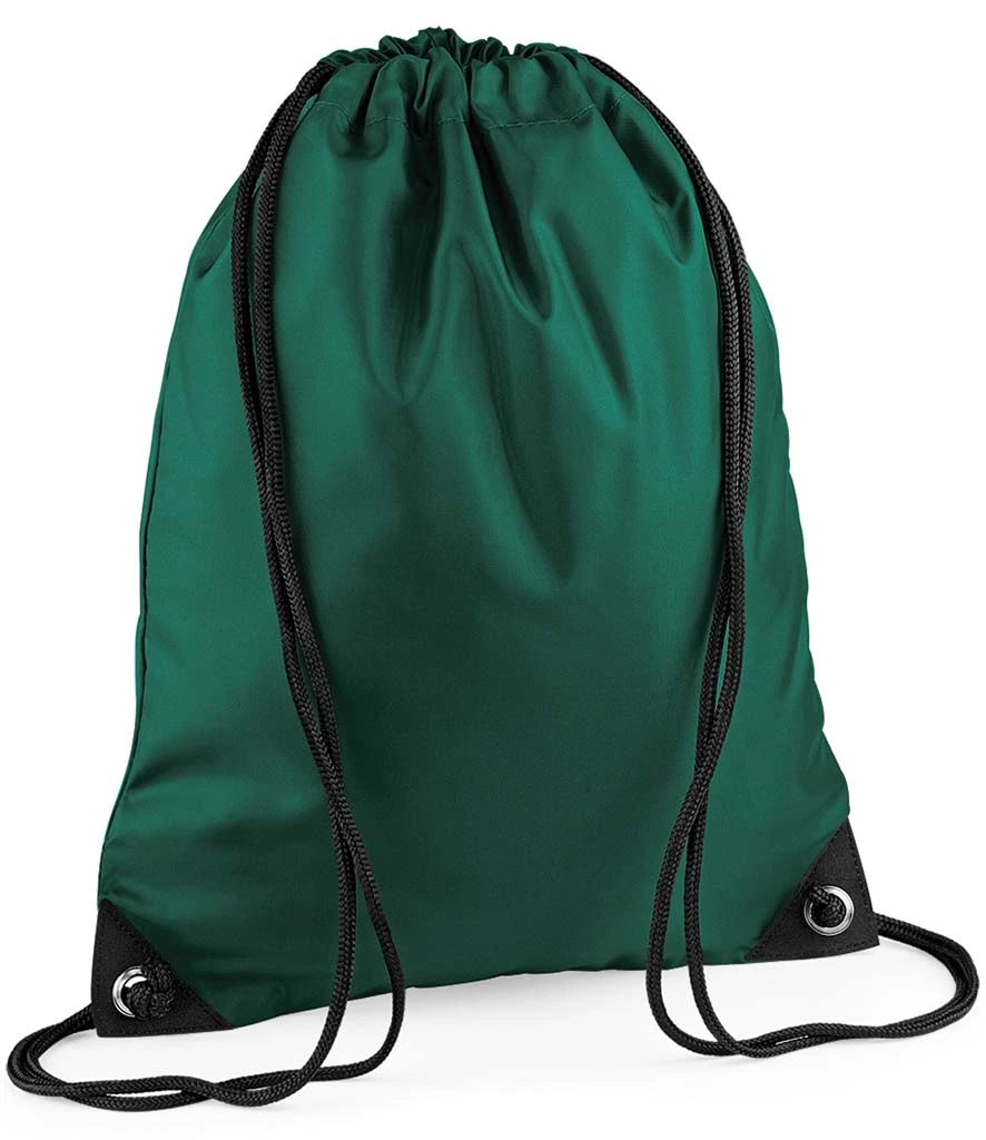 BagBase Premium Gymsac — Bottle Green
