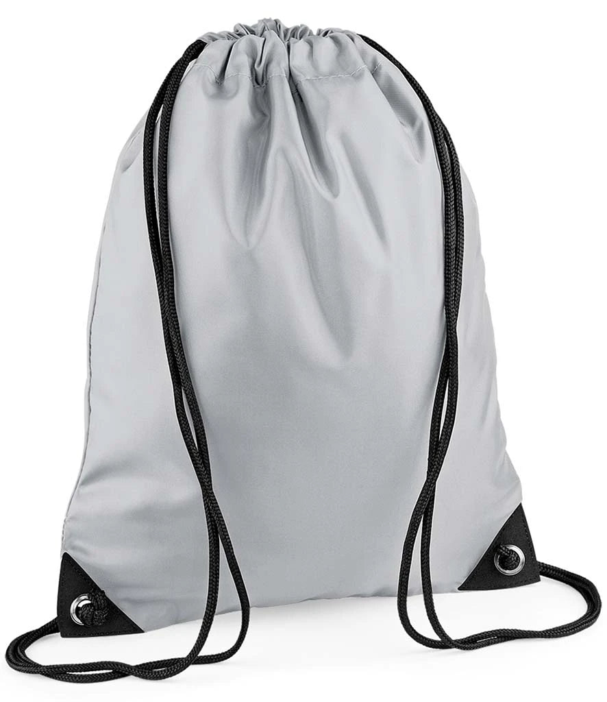 BagBase Premium Gymsac — Light Grey