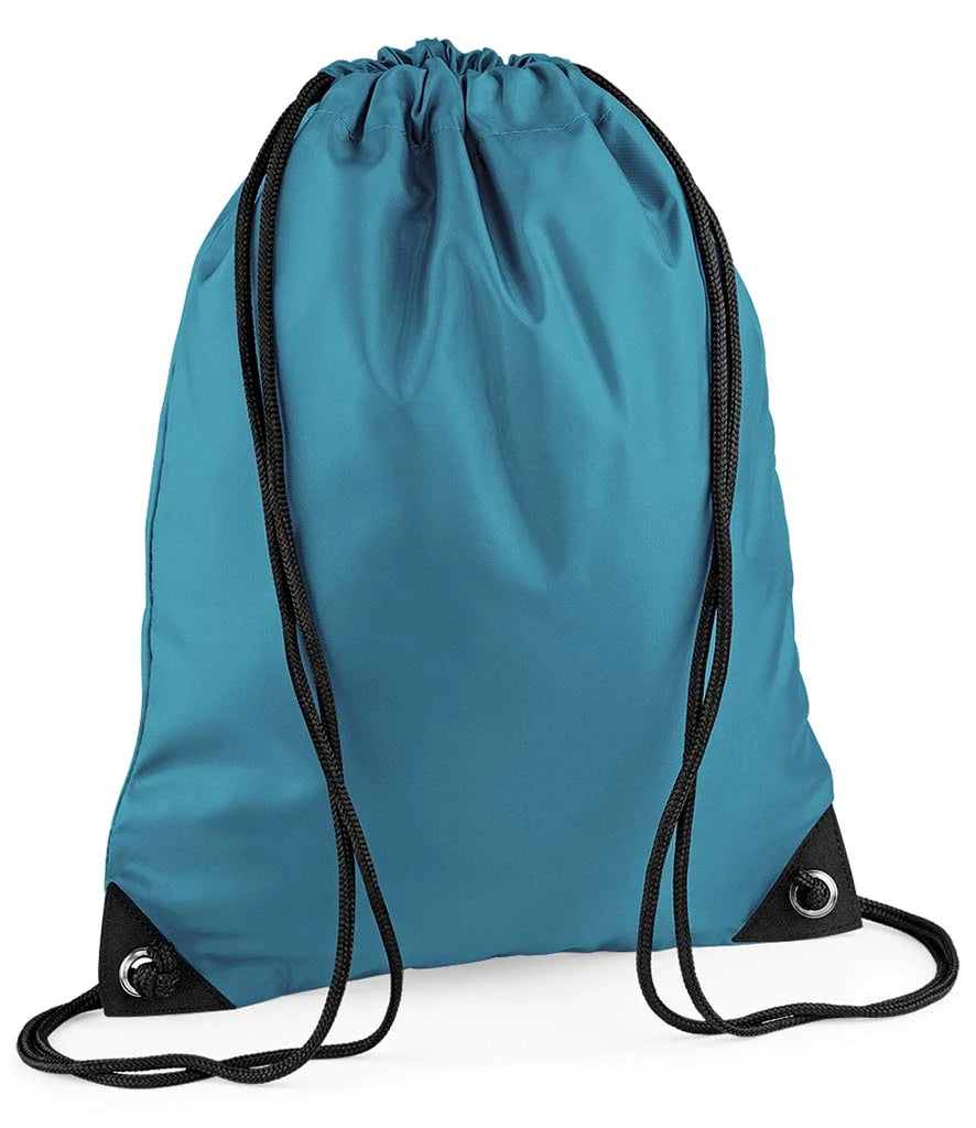 BagBase Premium Gymsac — Ocean Blue