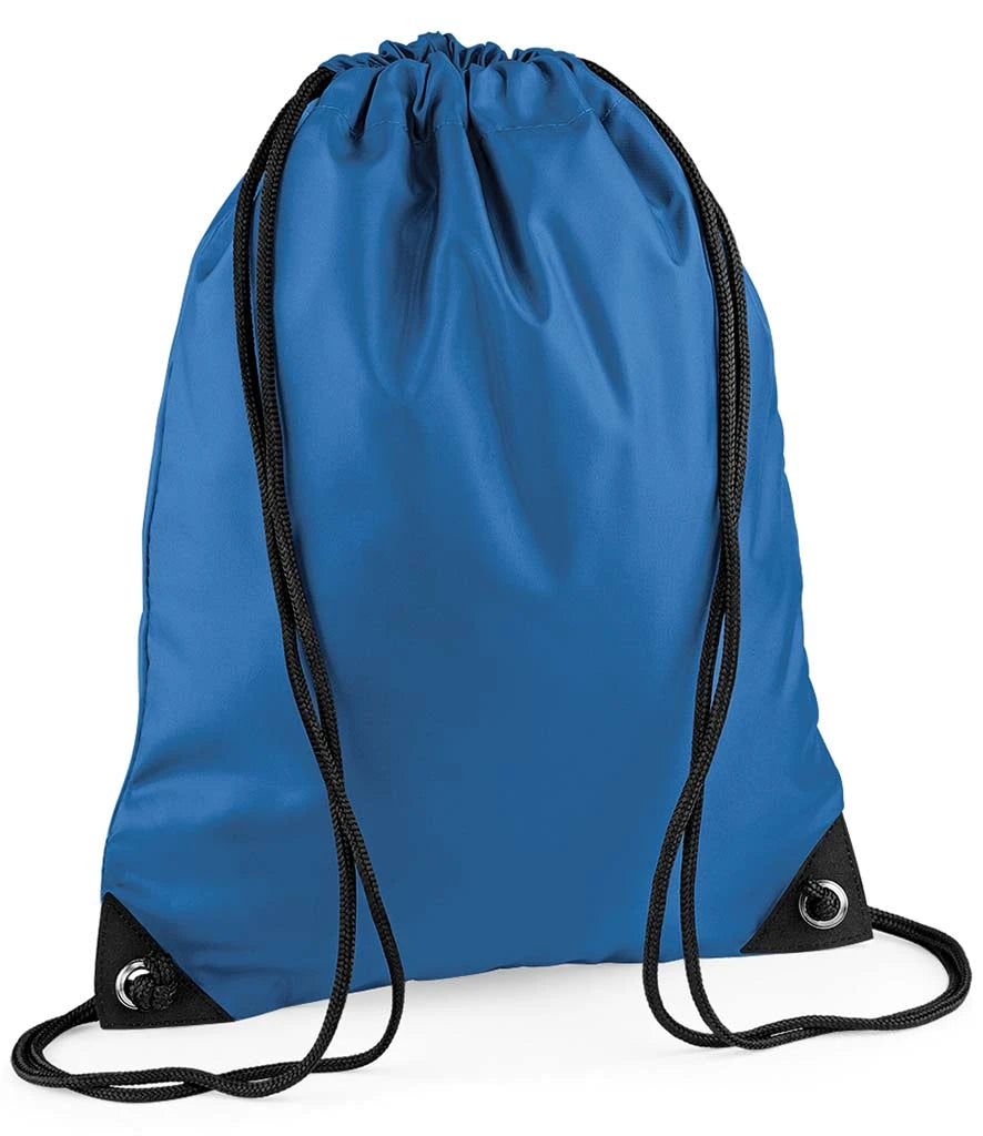 BagBase Premium Gymsac — Sapphire Blue