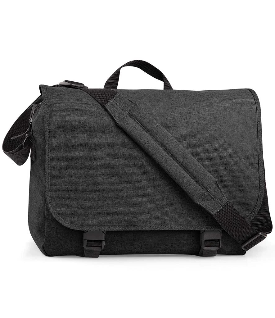 BagBase Two Tone Digital Messenger Bag — Anthracite