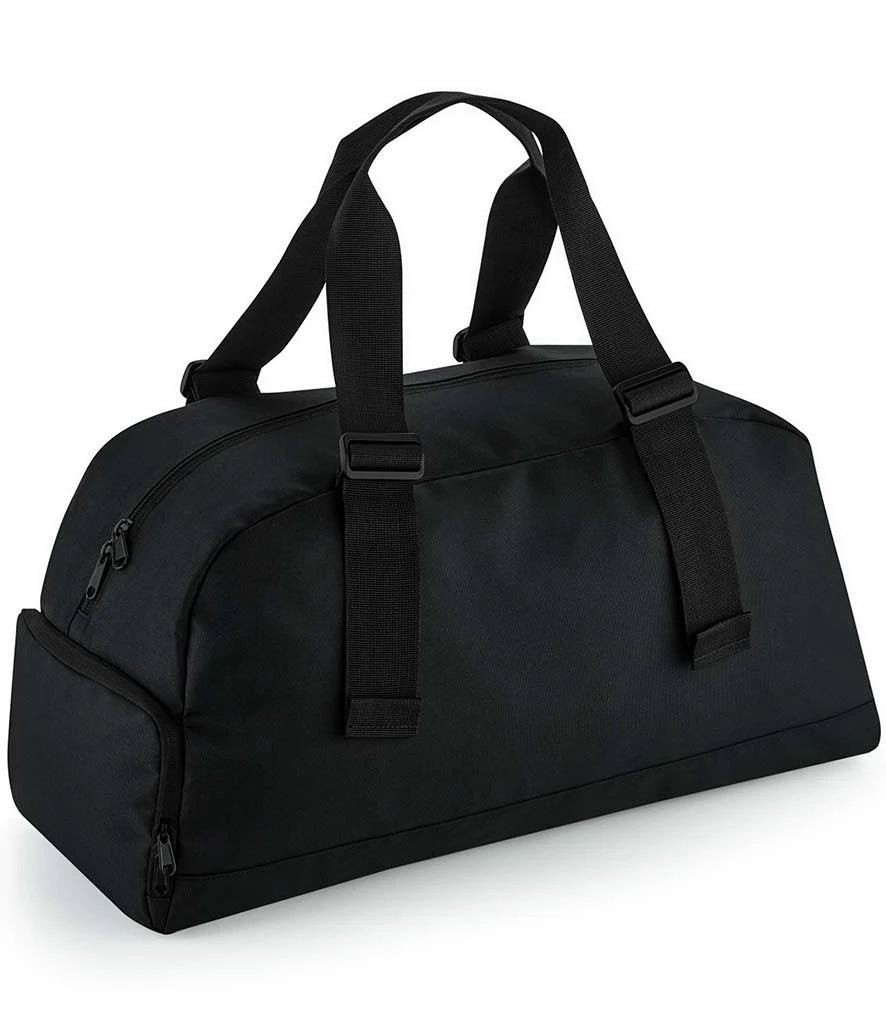 BagBase Recycled Essentials Holdall — Black