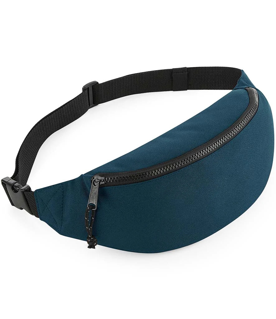 BagBase Recycled Belt Bag — Petrol