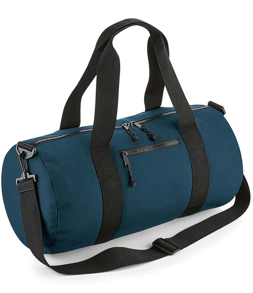 BagBase Recycled Barrel Bag — Petrol