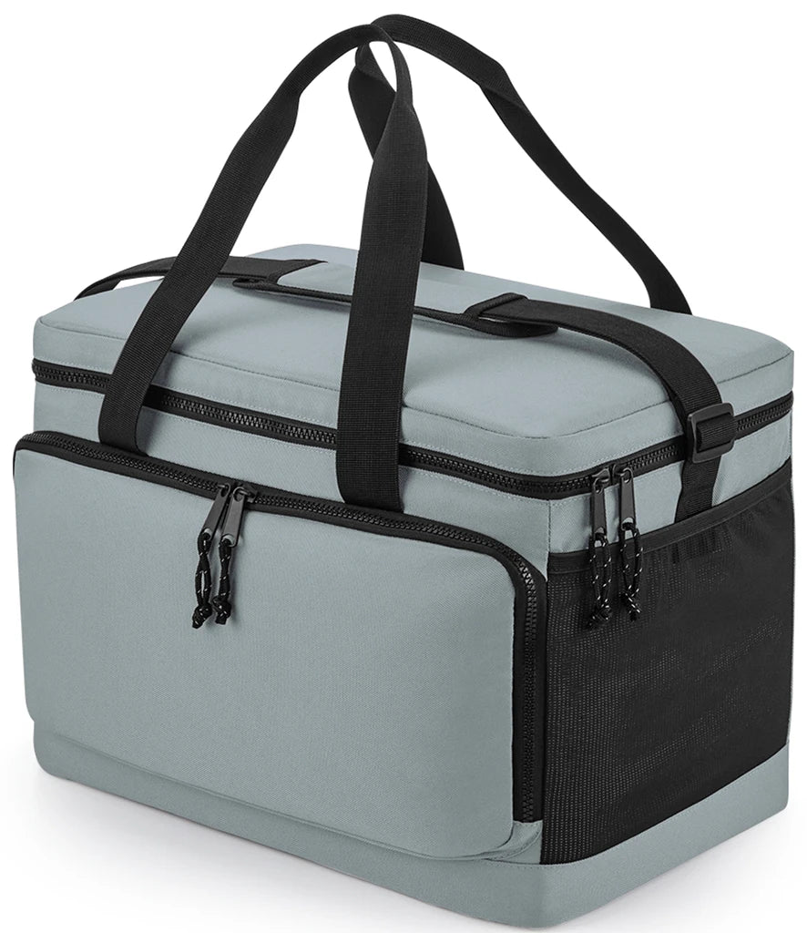 BagBase Recycled Large Cooler Shoulder Bag — Pure Grey