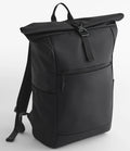 BagBase Athlux Roll-Top Backpack — Black