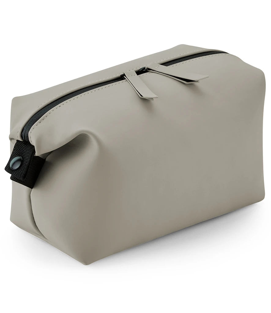 BagBase Matte PU Accessory Pouch — Clay
