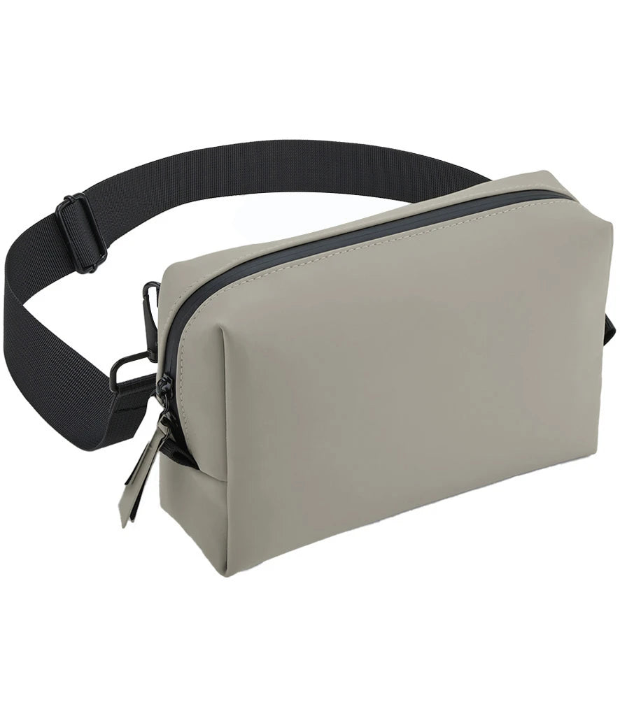 BagBase PU Cross Body Bag — Clay
