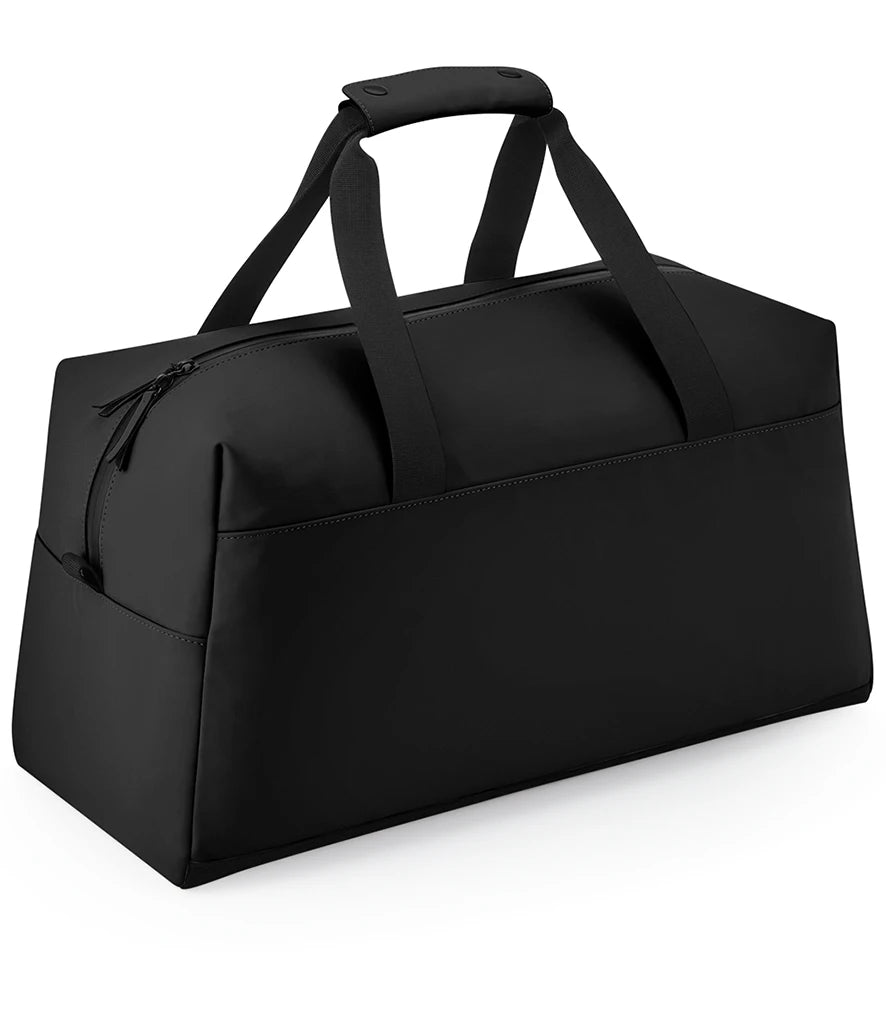 BagBase Matte PU Weekender — Black