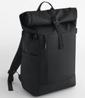BagBase Everyday Carry 25 Litre Roll-Top Backpack — Black