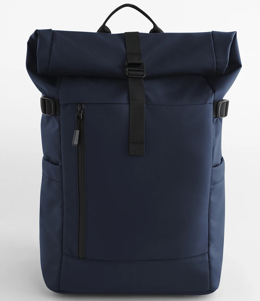 BagBase Everyday Carry 25 Litre Roll-Top Backpack — Navy