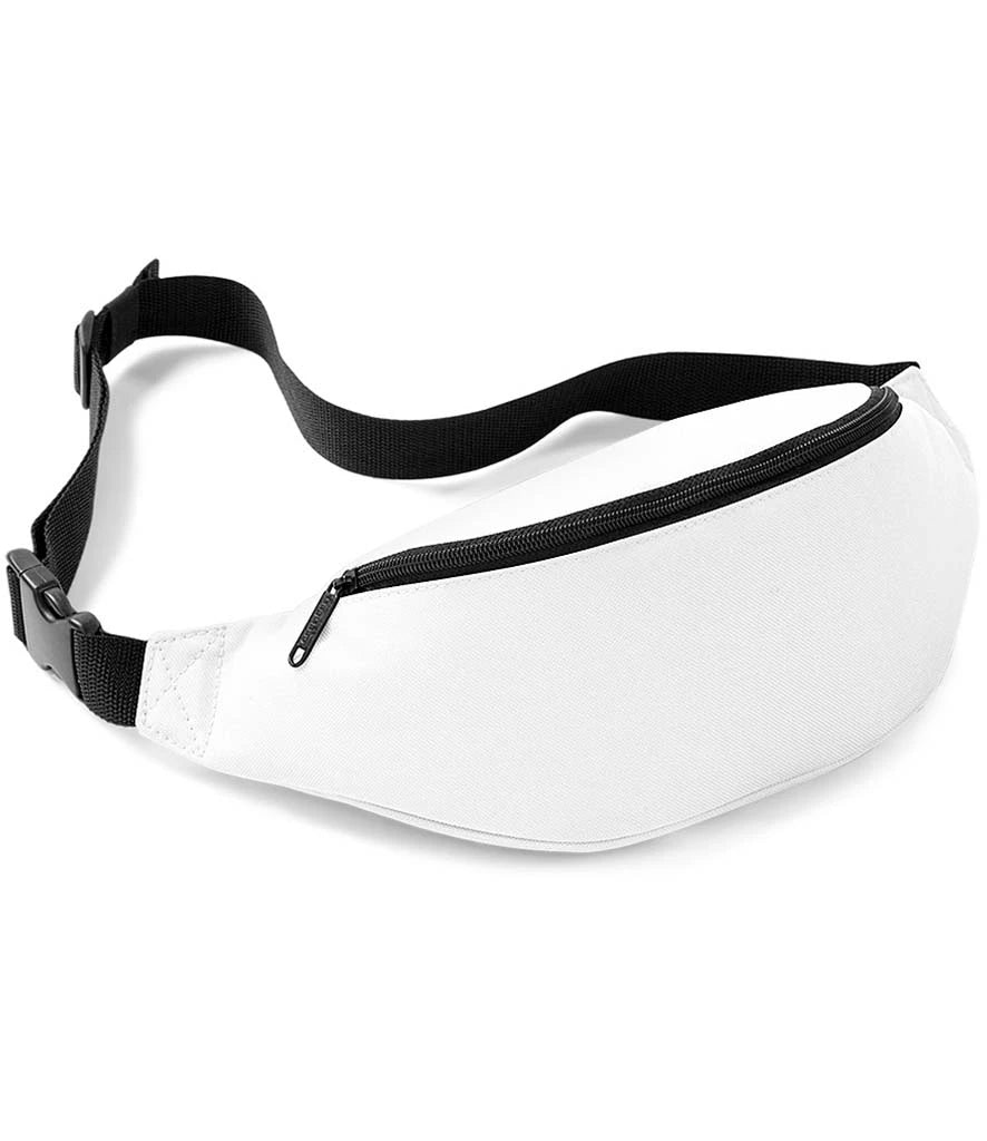 BagBase Belt Bag — White