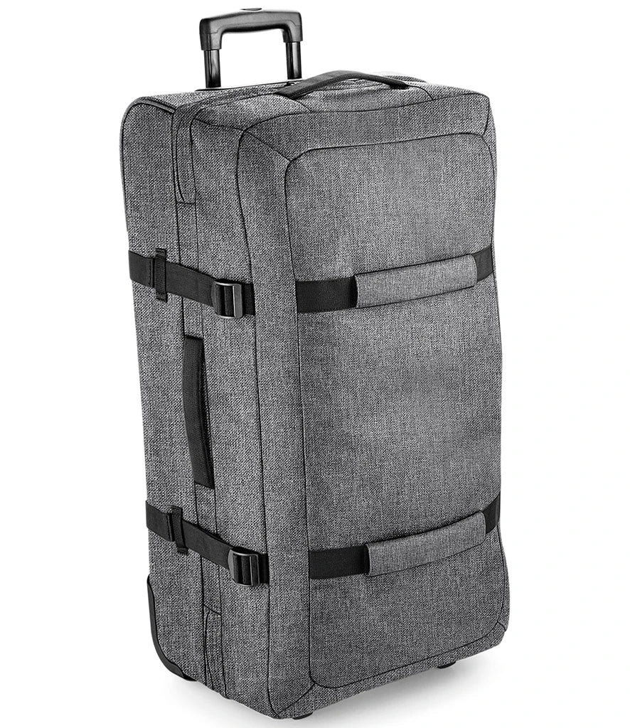 BagBase Escape Check-In Wheelie Bag — Grey Marl