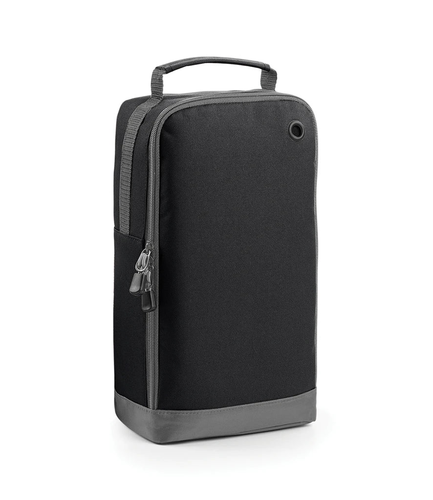 BagBase Athleisure Sports Shoe/Accessory Bag — Black
