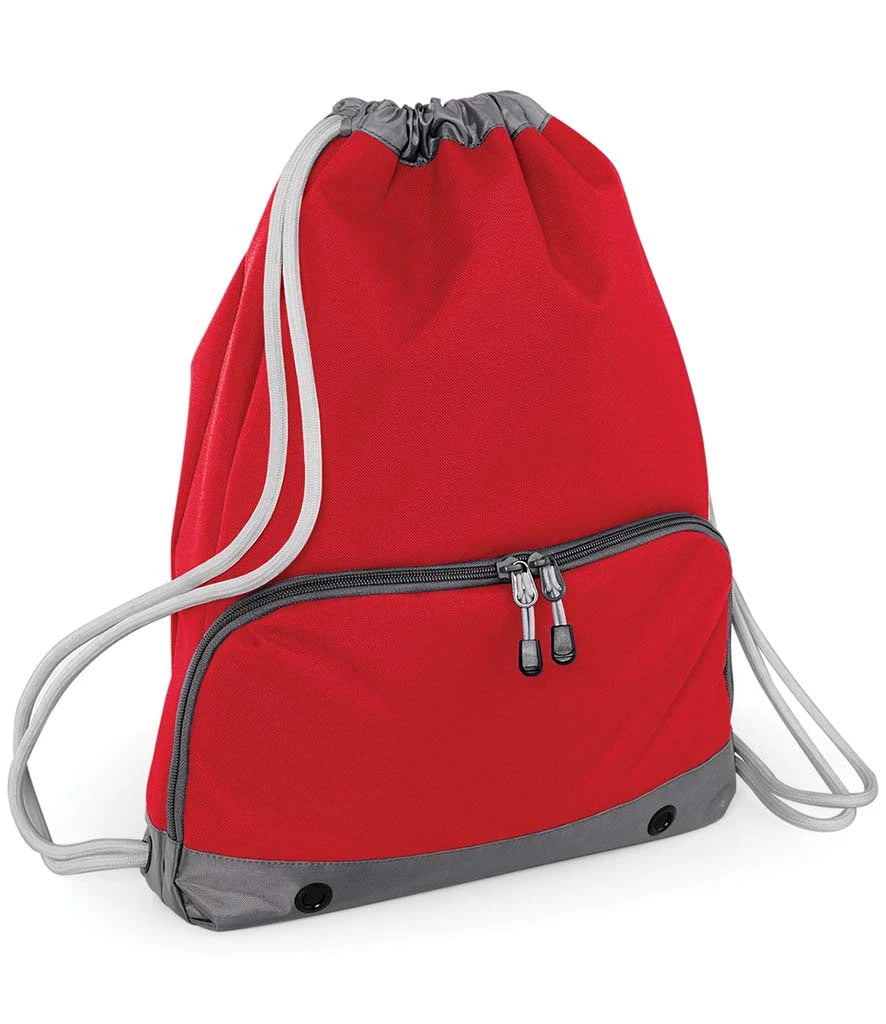 BagBase Athleisure Gymsac — Classic Red