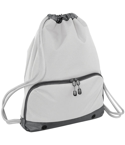 BagBase Athleisure Gymsac — Ice Grey