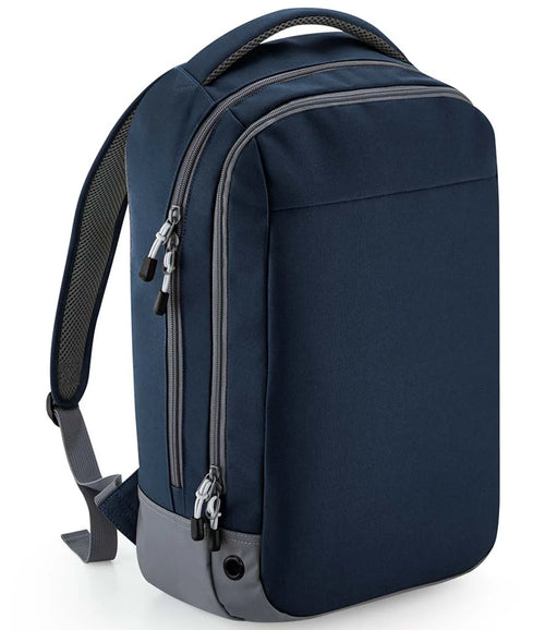 BagBase Athleisure Sports Backpack — French Navy