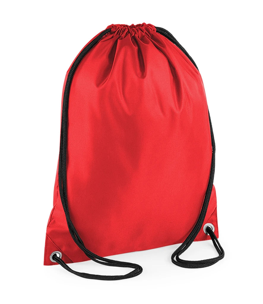 BagBase Budget Gymsac — Red