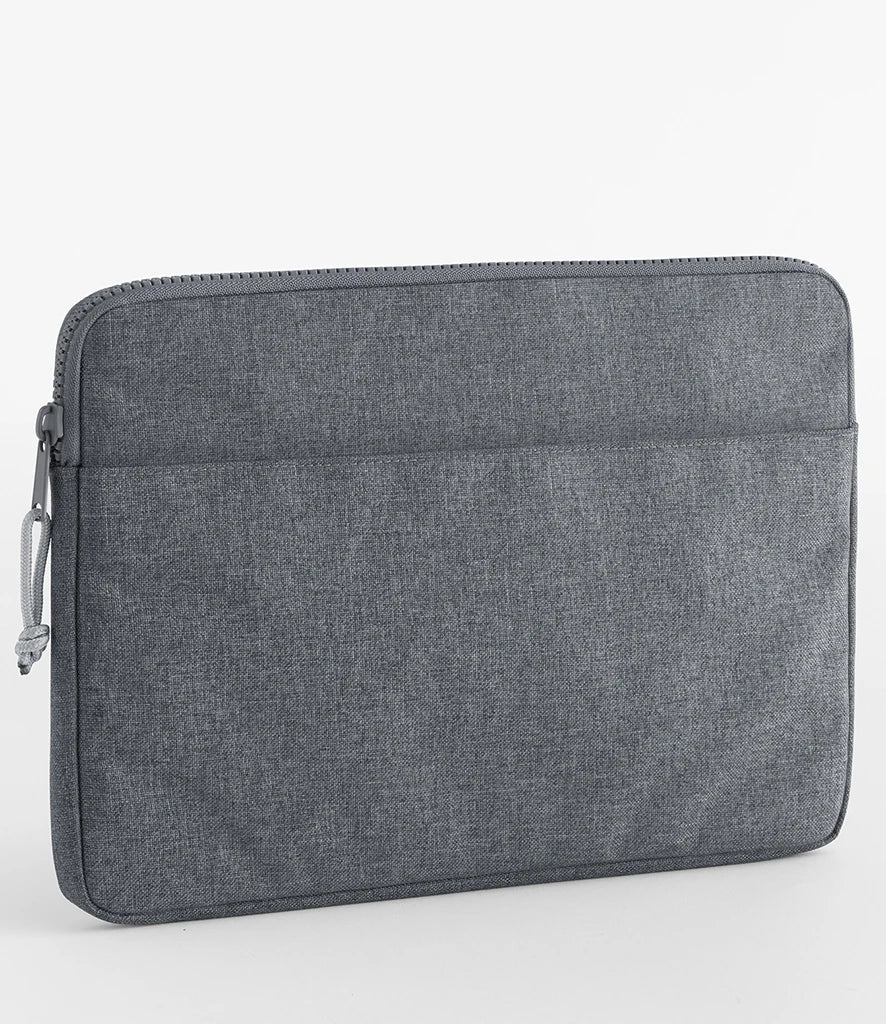 BagBase Essential 13" Laptop Case — Grey Marl