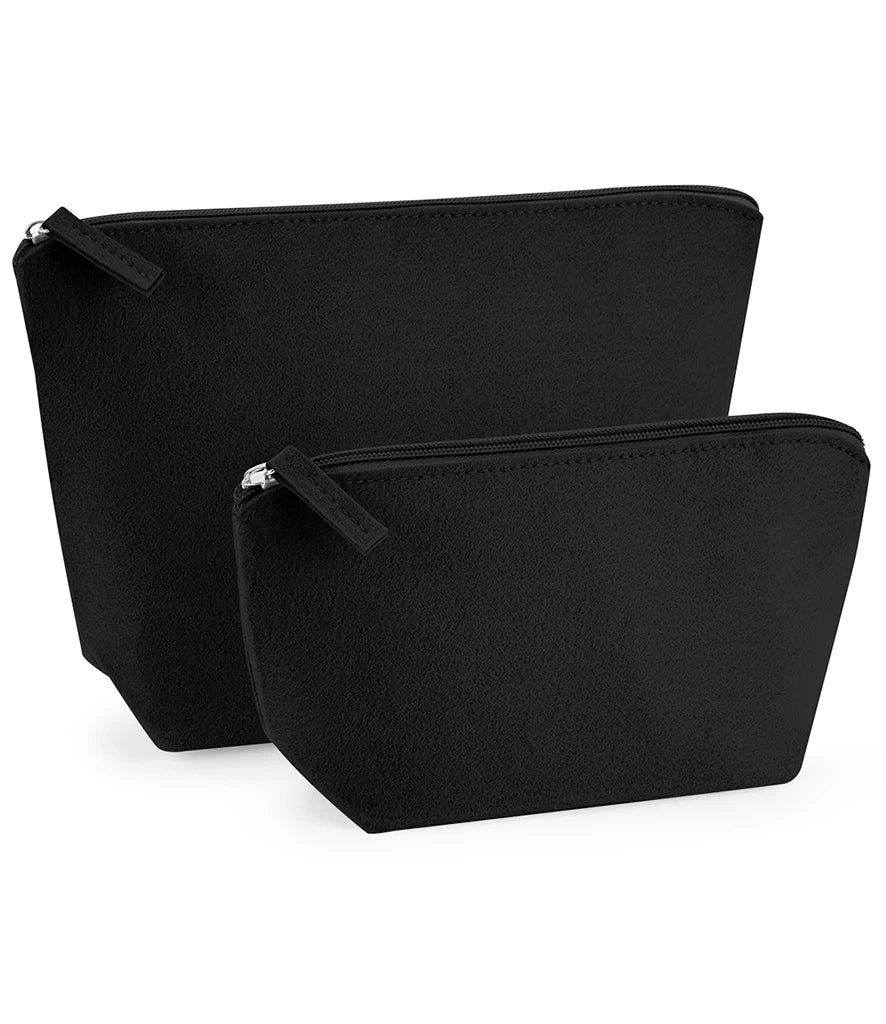 BagBase Felt Accessory Bag — Black