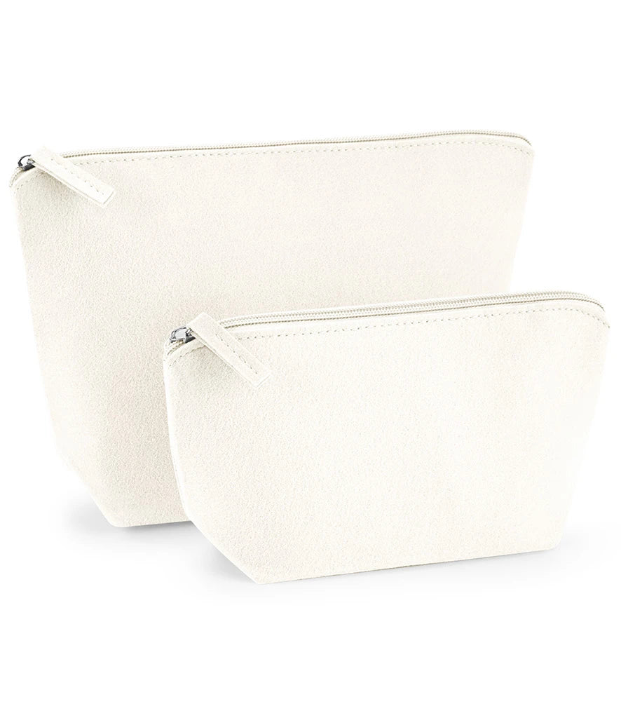 BagBase Felt Accessory Bag — Soft White