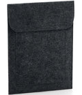 BagBase Felt iPad®/Tablet Slip — Charcoal Melange