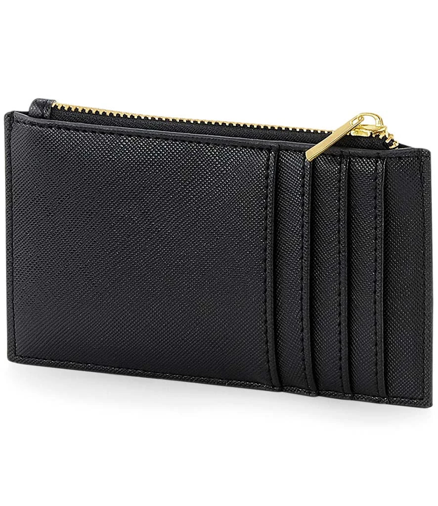 BagBase Boutique Card Holder — Black