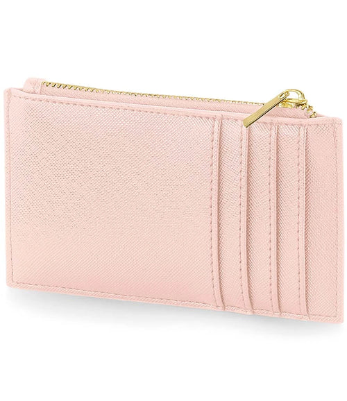 BagBase Boutique Card Holder — Soft Pink