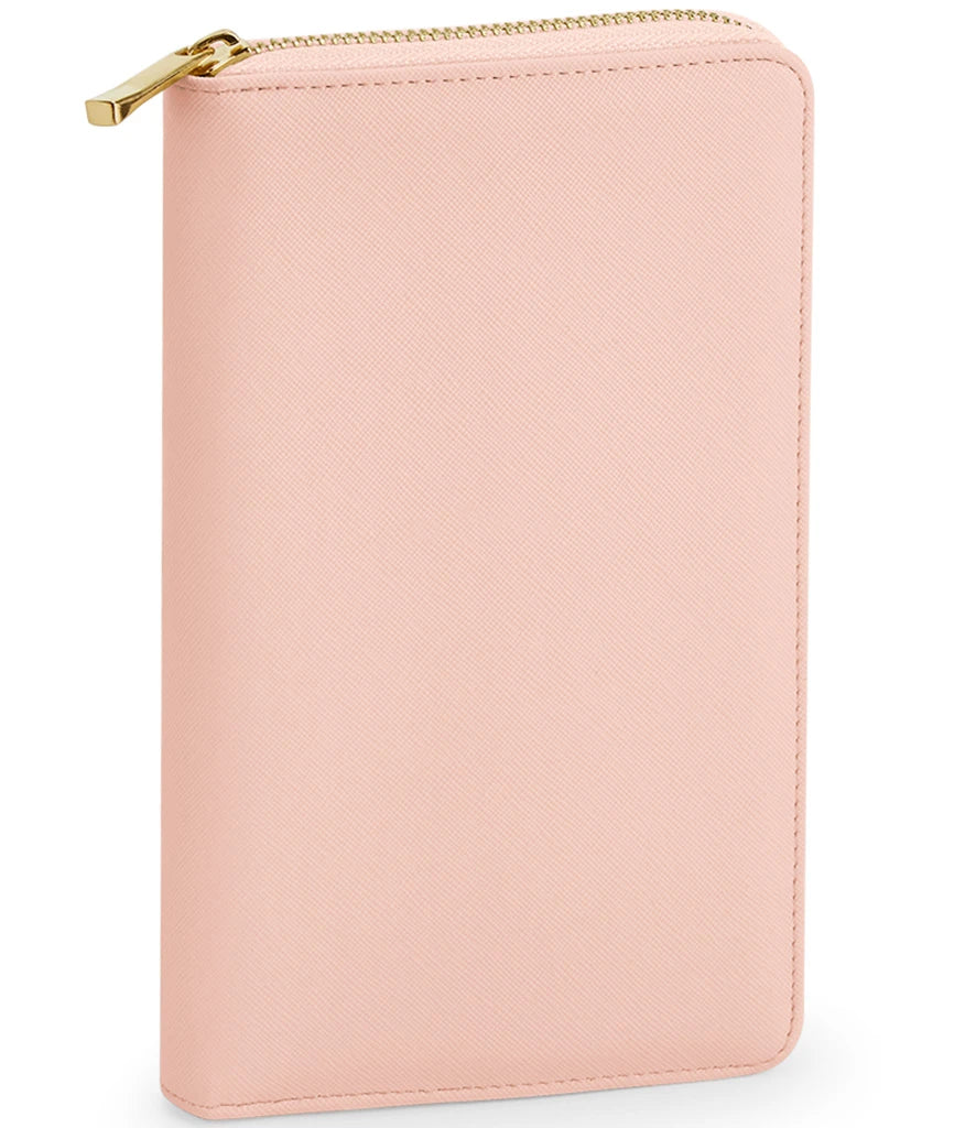 BagBase Boutique Travel Jewellery Case — Soft Pink