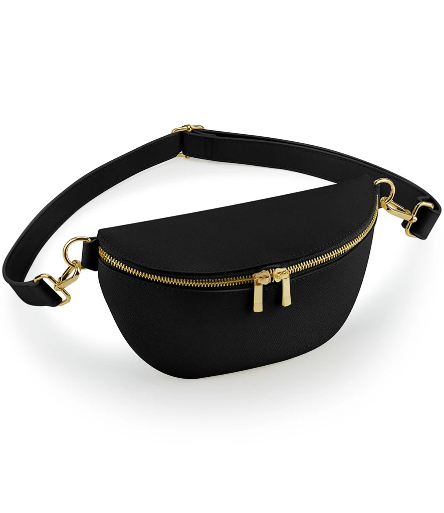 BagBase Boutique Waist Bag — Black