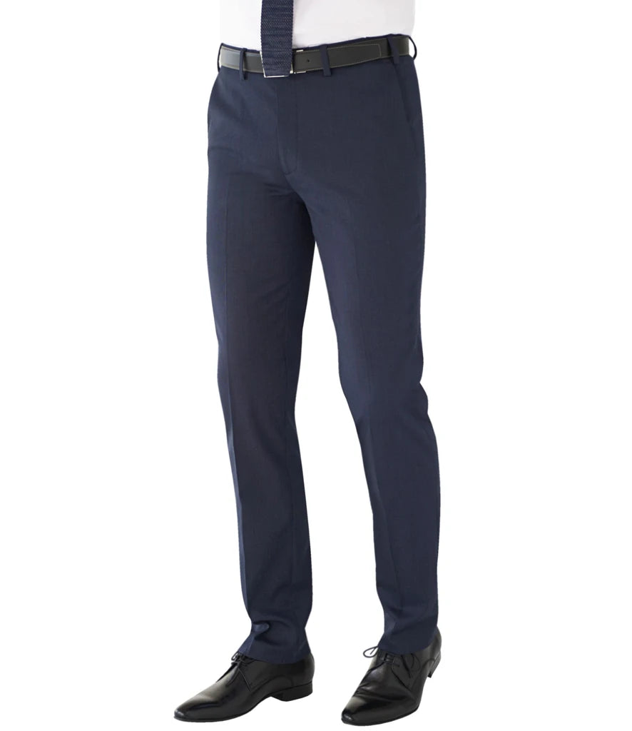 Brook Taverner Eclipse Pegasus Trousers — Navy Pindot