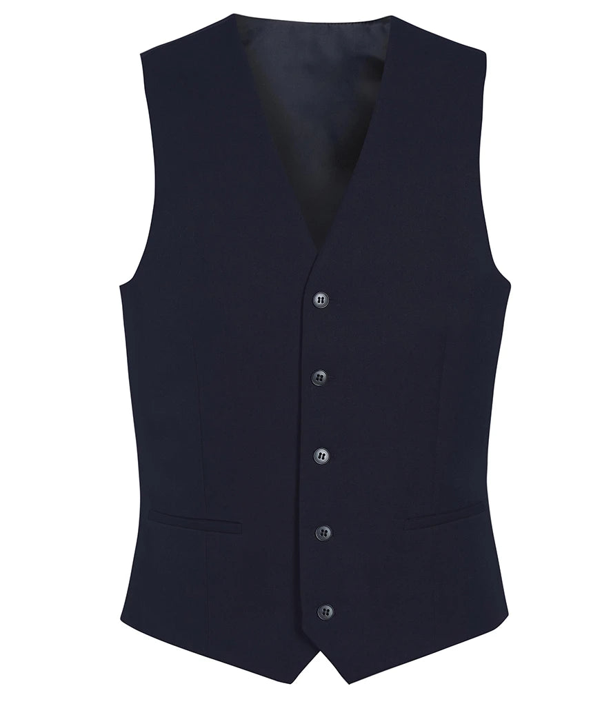 Brook Taverner One Mercury Waistcoat — Navy