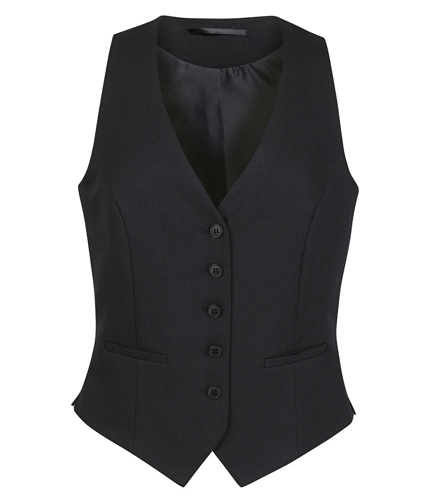 Brook Taverner Ladies One Luna Waistcoat — Black