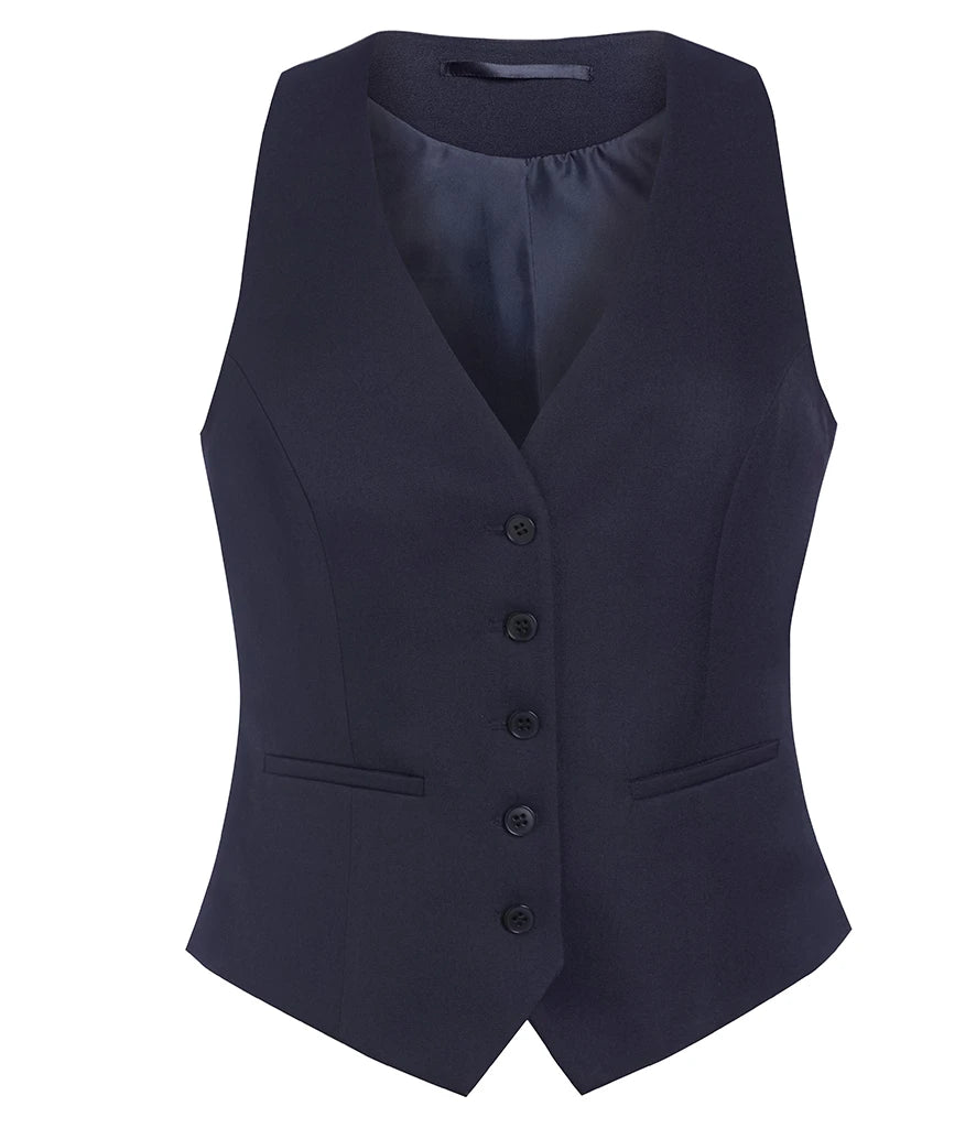 Brook Taverner Ladies One Luna Waistcoat — Navy