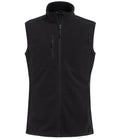 Brook Taverner Rochester Core Fleece Gilet — Black