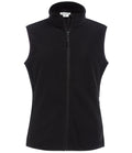 Brook Taverner Ladies Savannah Core Fleece Gilet — Black