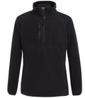 Brook Taverner Ashton Core 1/4 Zip Fleece — Black