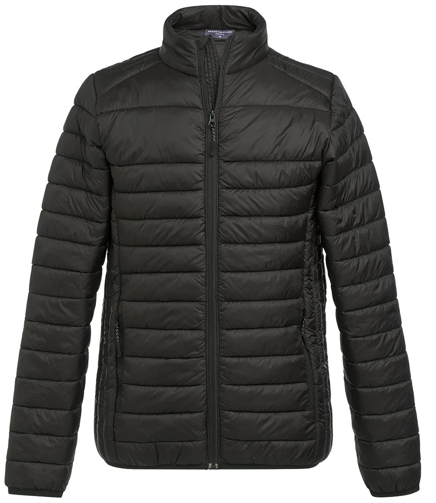 Brook Taverner Buffalo Core Padded Jacket — Black