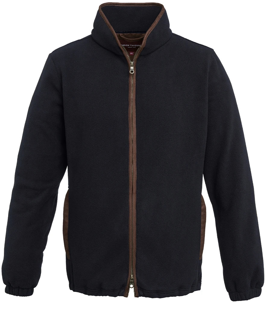 Brook Taverner Unisex Baltimore Fleece Jacket — Gunmetal
