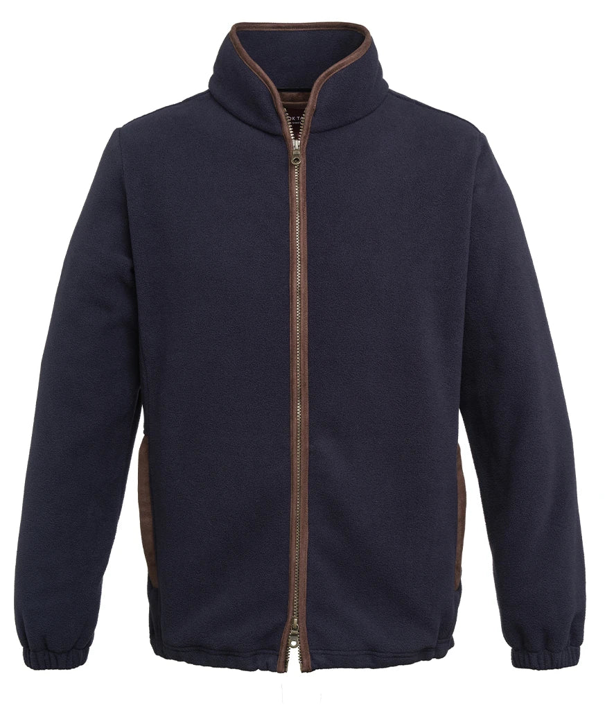 Brook Taverner Unisex Baltimore Fleece Jacket — Navy