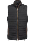 Brook Taverner Tampa Quilted Gilet — Black