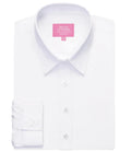 Brook Taverner Ladies Silvi Fitted Long Sleeve Blouse — White