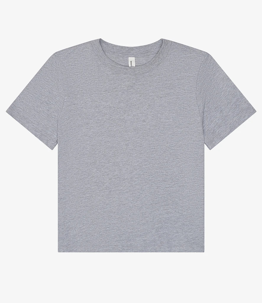 Bella Ladies Heavy Boxy T-Shirt — Athletic Heather