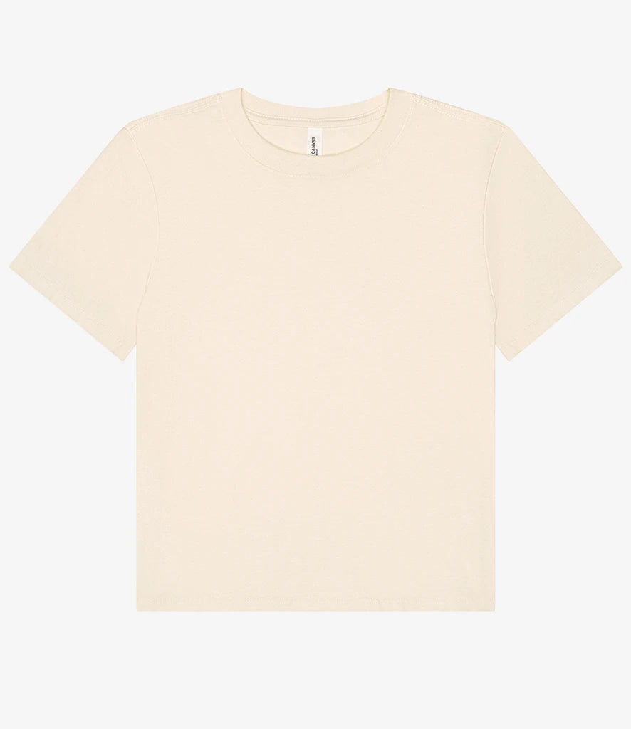 Bella Ladies Heavy Boxy T-Shirt — Natural
