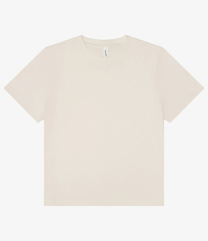 Bella Ladies Heavy Boxy T-Shirt — Vintage White