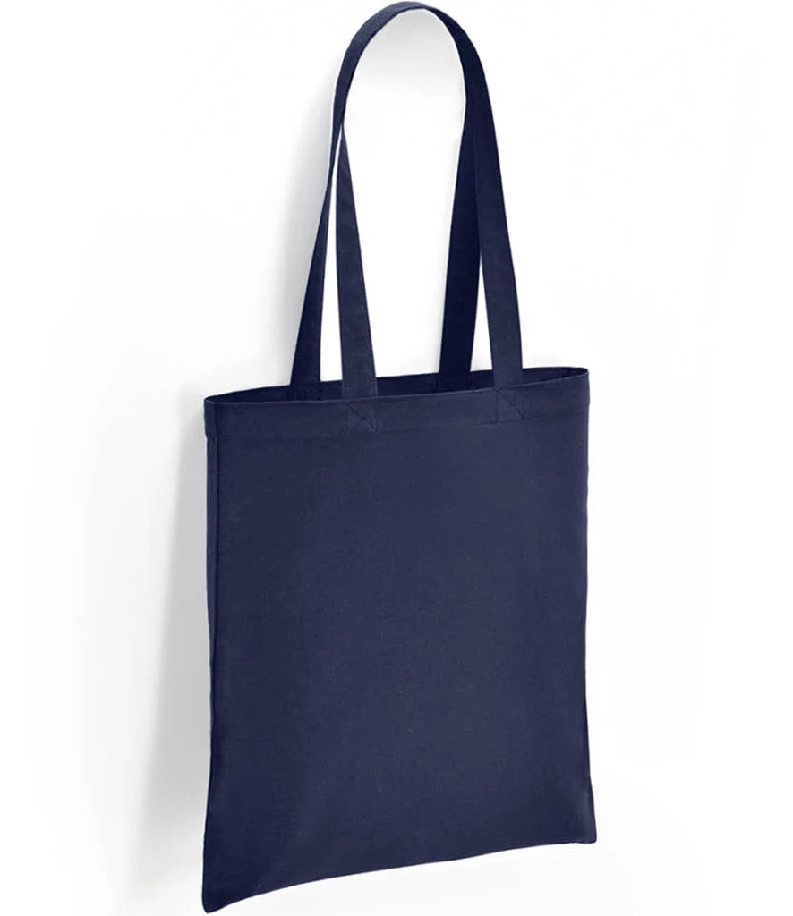 Brand Lab Cotton Long Handle Shopper — Navy