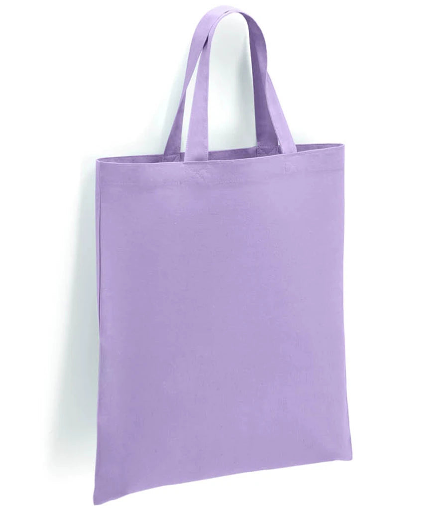 Brand Lab Cotton Short Handle Shopper — Lavender