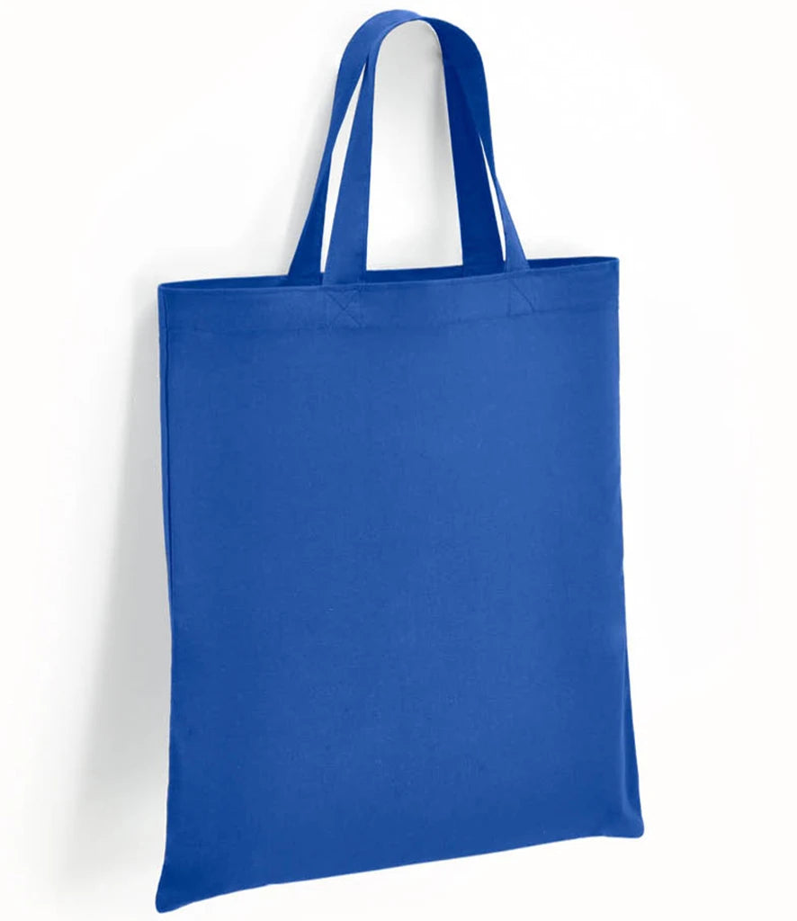 Brand Lab Cotton Short Handle Shopper — Royal Blue